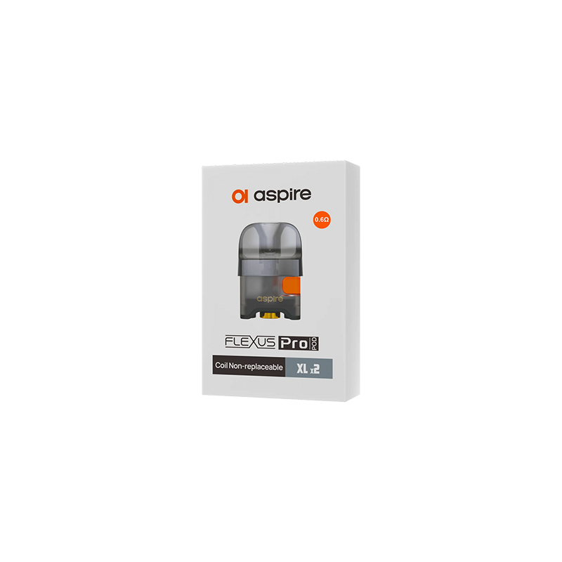 Buy Aspire Flexus Pro Replacement Pods XL (0.6Ohm, 1.0Ohm) | Express Highs UK