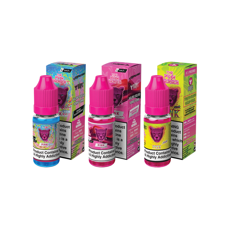 Buy 10mg The Pink Series by Dr Vapes 10ml Nic Salt (50VG/50PG) | Express Highs UK