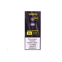 Buy VooPoo Vinci V2 Replacement Cartridge Pods 0.8Ω/1.2Ω - 3Pcs | Express Highs UK