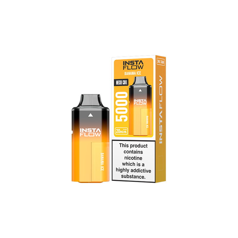 Buy 20mg Instaflow 5000 Disposable Rechargeable Vape Kit 5000 Puffs | Express Highs UK