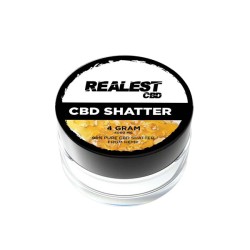 Buy Realest CBD 4000mg Broad Spectrum CBD Shatter (BUY 1 GET 1 FREE) | Express Highs UK