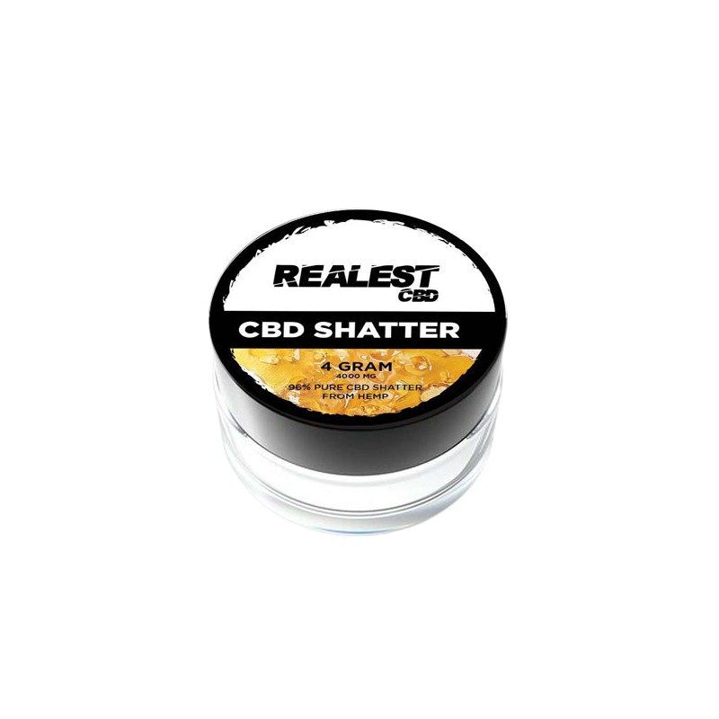 Buy Realest CBD 4000mg Broad Spectrum CBD Shatter (BUY 1 GET 1 FREE) | Express Highs UK