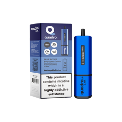 Buy 20mg Quadro 2.4K Pod Vape Kit 4 in 1 - 2400 Puffs | Express Highs UK