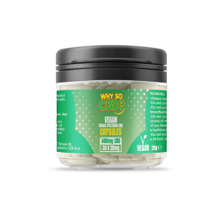 Buy Why So CBD? 600mg Broad Spectrum CBD Vegan Capsules - 30 Caps | Express Highs UK