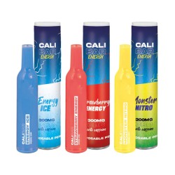 Buy CALI BAR ENERGY with Caffeine Full Spectrum 300mg CBD Vape Disposable | Express Highs UK