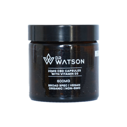 Buy Dr Watson 600mg CBD Capsules - 30 Caps | Express Highs UK