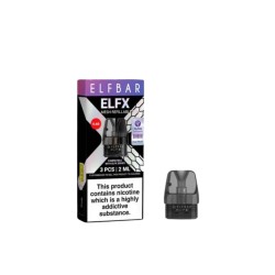 Buy Elf Bar ELFX Empty Refillable Pods 2ml - 3 pcs | Express Highs UK