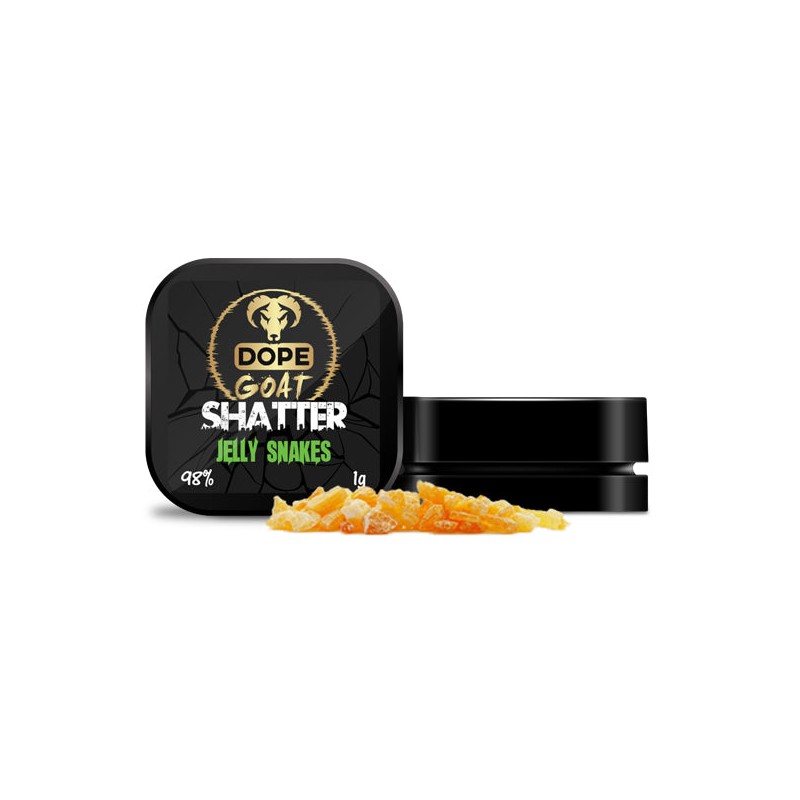 Buy Dope Goat Shatter 98% CBD 1g | Express Highs UK