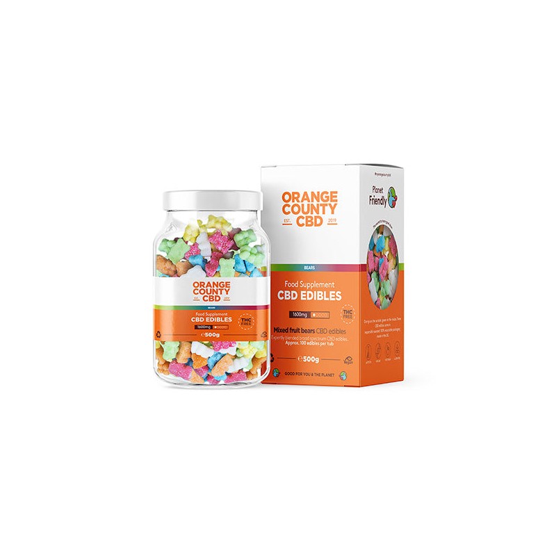 Buy Orange County CBD 1600mg Gummies - Large Pack | Express Highs UK