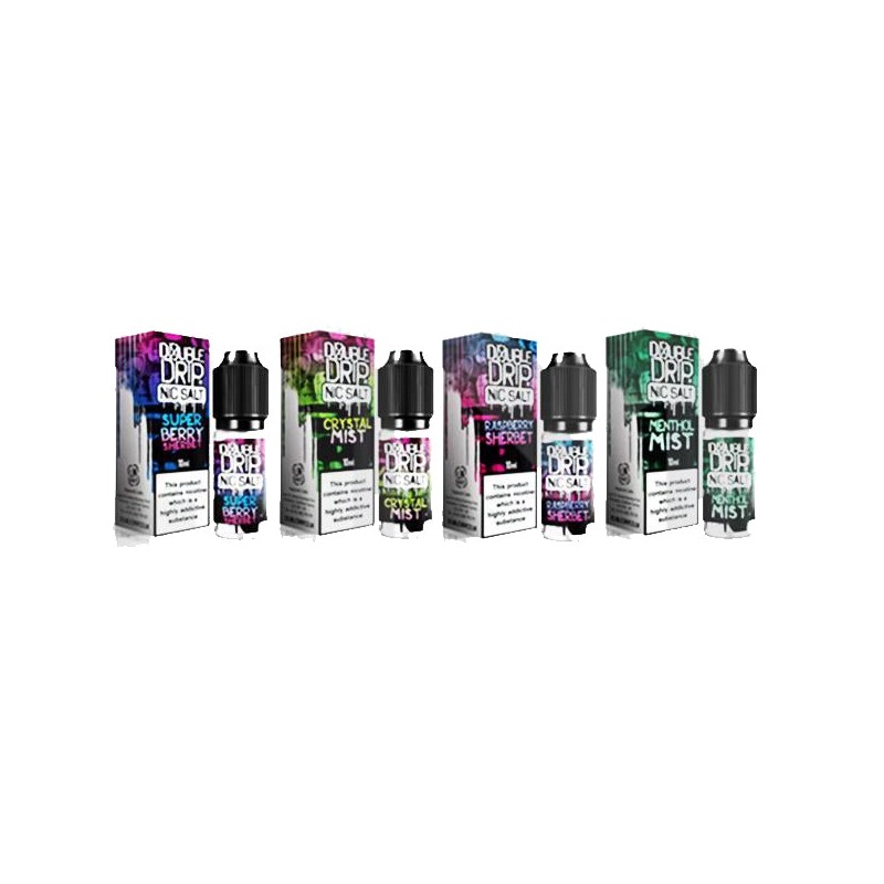 Buy 10MG Double Drip 10ML Flavoured Nic Salts E Liquid | Express Highs UK