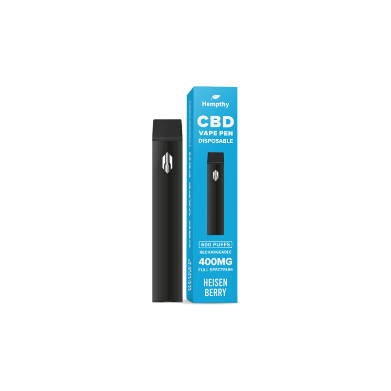 Buy Hempthy 400mg CBD Disposable Vape Pen 600 Puffs | Express Highs UK