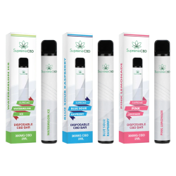 Buy Supreme CBD 300mg CBD Disposable Vape Device 600 Puffs | Express Highs UK