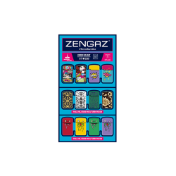 Buy Zengaz Cube ZL-12 Royal Jet (EU-S5) - Jet Flame Lighters Bundle + 48 Lighters with Cube display stand | Express Highs UK