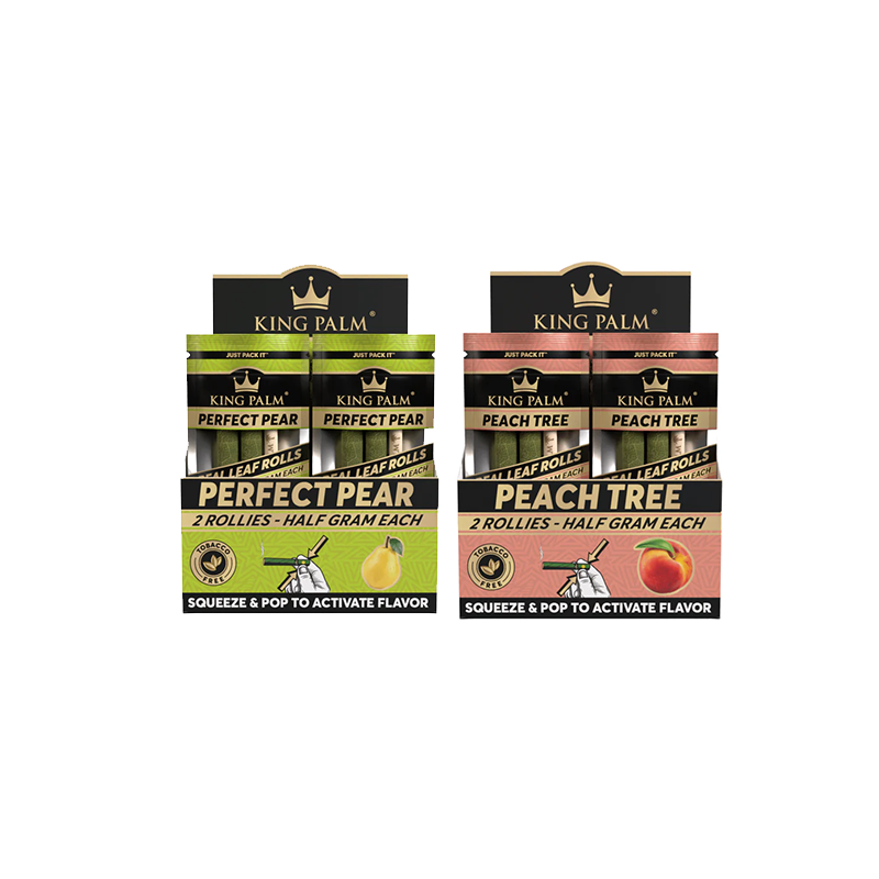 Buy 20 King Palm 0.5g Flavoured Wrap Rollies - Display Pack | Express Highs UK