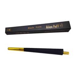 Buy 24 Alien Puff Black & Gold King Size Pre-Rolled Black Cones ( HP193AP ) | Express Highs UK