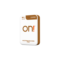 Buy 3mg On! Mini Regular Coffee Nicotine Pouches - 20 Pouches | Express Highs UK