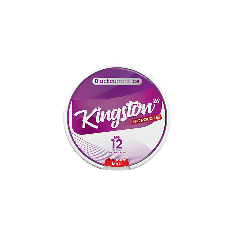 Buy 12mg Kingston Nicotine Pouches - 20 Pouches | Express Highs UK