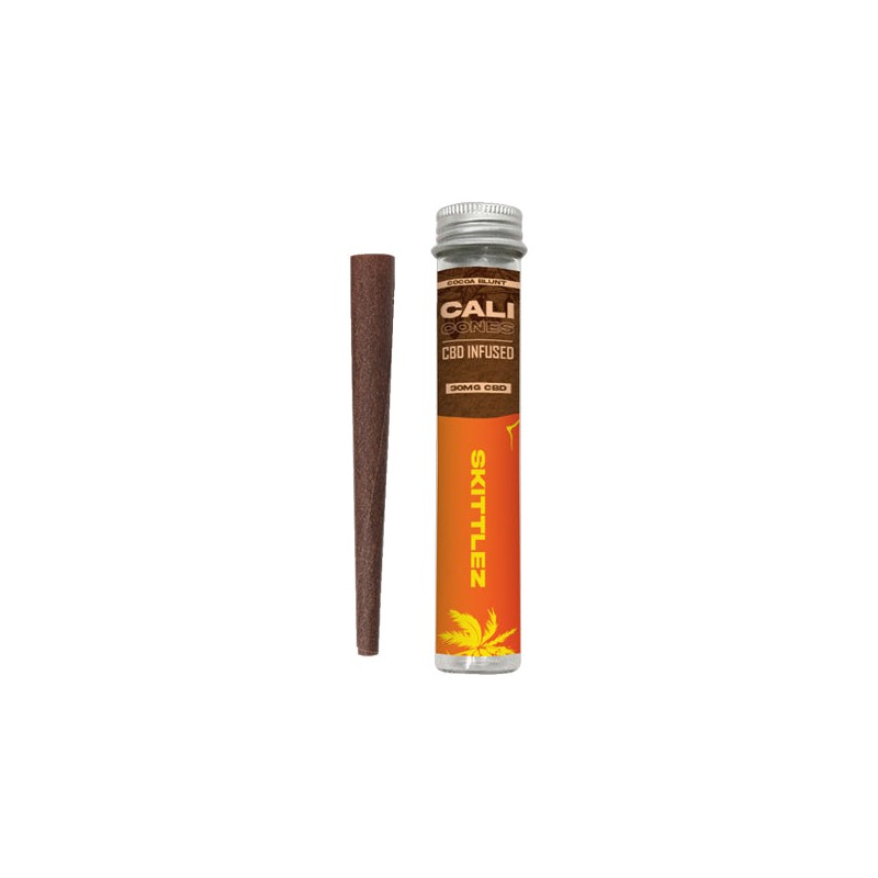 Buy CALI CONES Cocoa 30mg Full Spectrum CBD Infused Cone - Skittlez | Express Highs UK