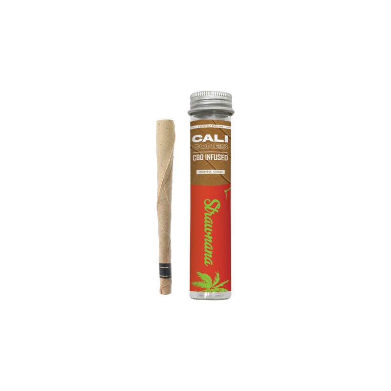 Buy CALI CONES Tendu 30mg Full Spectrum CBD Infused Palm Cone - Strawnana | Express Highs UK