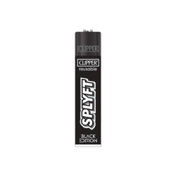 Buy 40 Clipper SPLYFT Black Large Classic Refillable Lighters | Express Highs UK