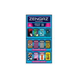 Buy Zengaz Cube ZL-12 Royal Jet (EU-S6) - Jet Flame Lighters Bundle + 48 Lighters with Cube display stand | Express Highs UK