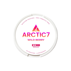 Buy 6mg Arctic7 Wild Berry Slim Nicotine Pouches - 20 Pouches | Express Highs UK