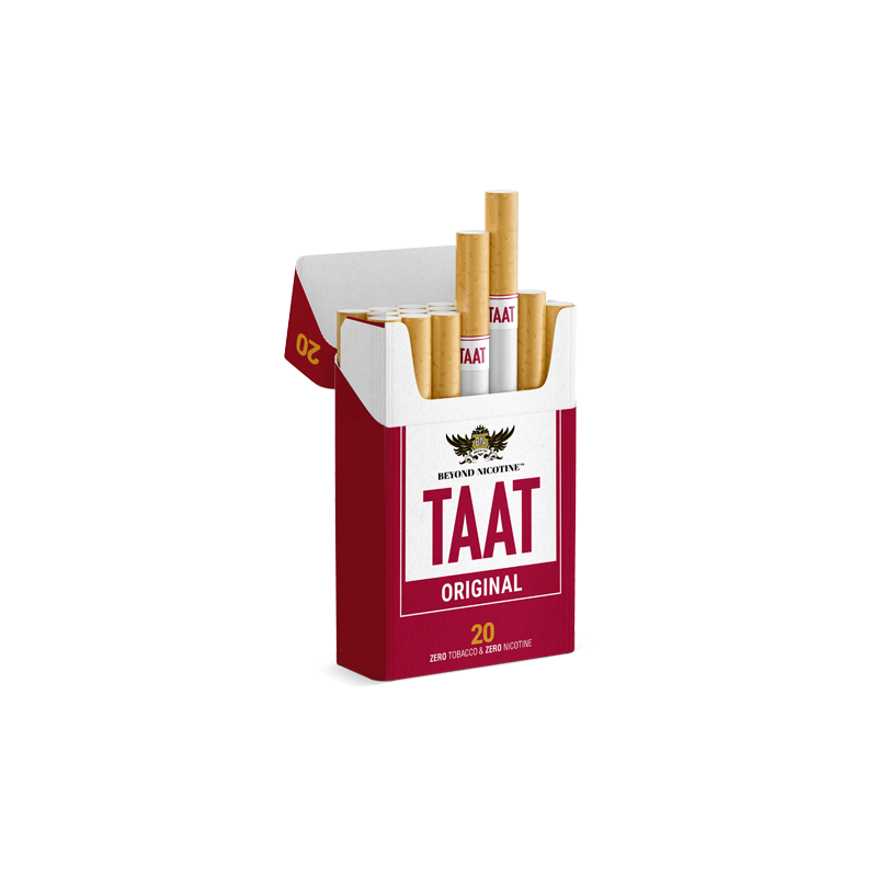 Buy TAAT 500mg CBD Beyond Tobacco Original Smoking Sticks - Pack of 20 | Express Highs UK