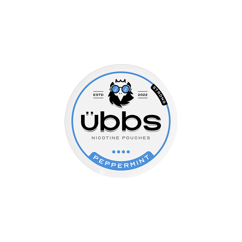 Buy 11mg Übbs Peppermint Strong Nicotine Pouches - 20 Pouches | Express Highs UK