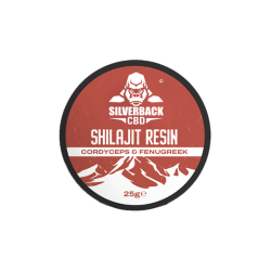 Buy Silverback CBD Cordyceps + Fenugreek Infused Shilajit Resin 25g | Express Highs UK