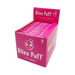 Buy Alien Puff Hot Pink King size Cones 24 Packs (HP184) | Express Highs UK