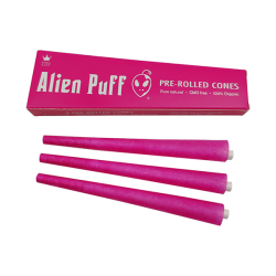 Buy Alien Puff Hot Pink King size Cones 24 Packs (HP184) | Express Highs UK