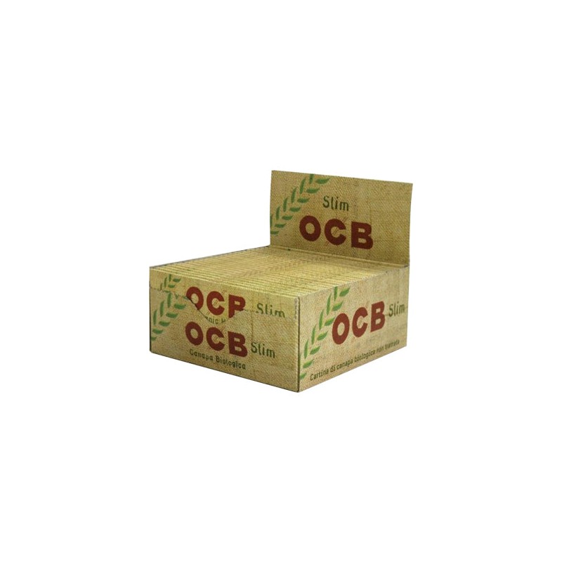 Buy 50 OCB Organic Hemp King Size Slim Papers | Express Highs UK