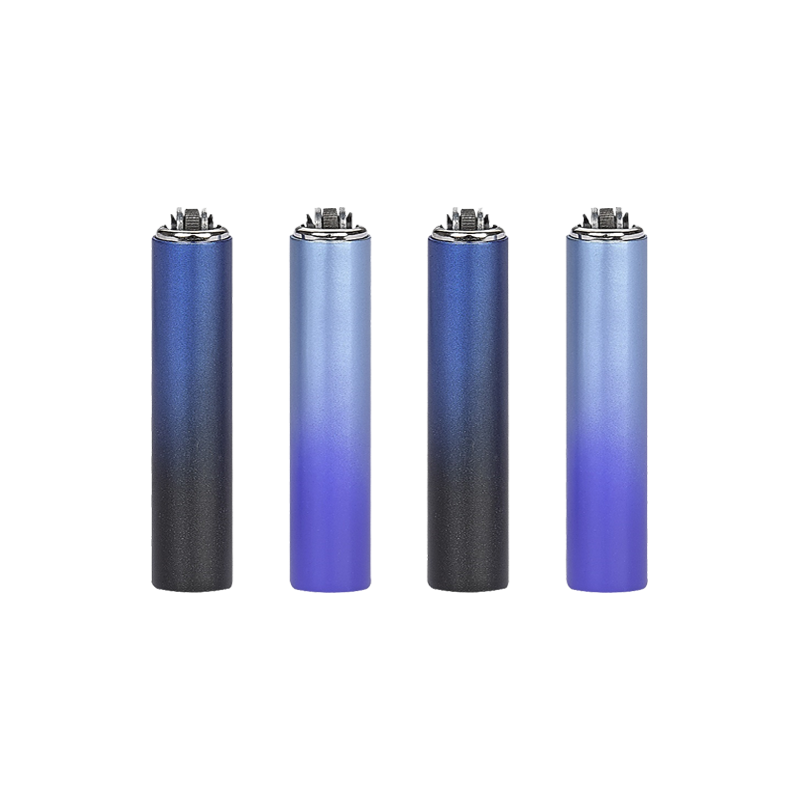 Buy 30 Clipper FCP22RH Classic Micro Blue Gradient Shiny Lighters | Express Highs UK