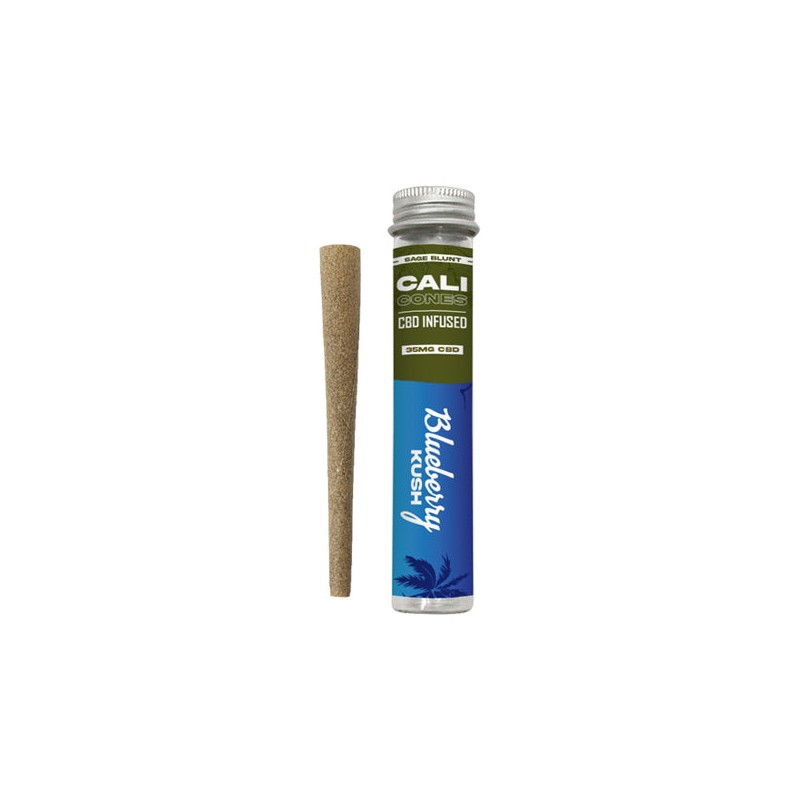 Buy CALI CONES Sage 30mg Full Spectrum CBD Infused Cone - Blueberry Kush | Express Highs UK