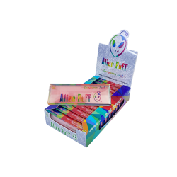 Buy Alien Puff 1.25 Size Transparent Pack Pink Papers & Filter Tips 12 Booklets (HP2208) | Express Highs UK