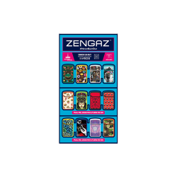 Buy Zengaz Cube ZL-12 Royal Jet (EU-S7) - Jet Flame Lighters Bundle + 48 Lighters with Cube display stand | Express Highs UK