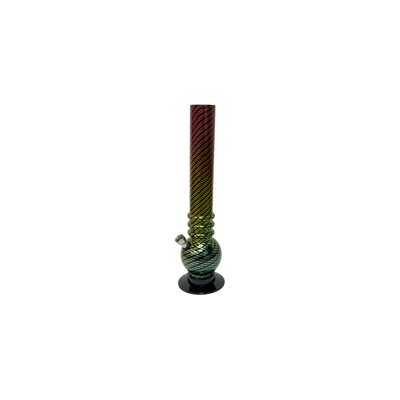 Buy 14" Carbon Fibre Print Acrylic Bong - FPY No.2 (GS2071) | Express Highs UK