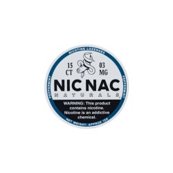 Buy 3mg Nic Nac Naturals Nicotine - 15 Lozenge Tablets | Express Highs UK