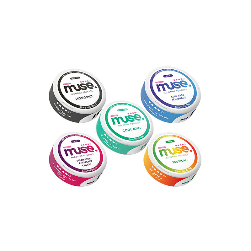 Buy 18mg Muse Nicotine Pouches - 20 Pouches | Express Highs UK