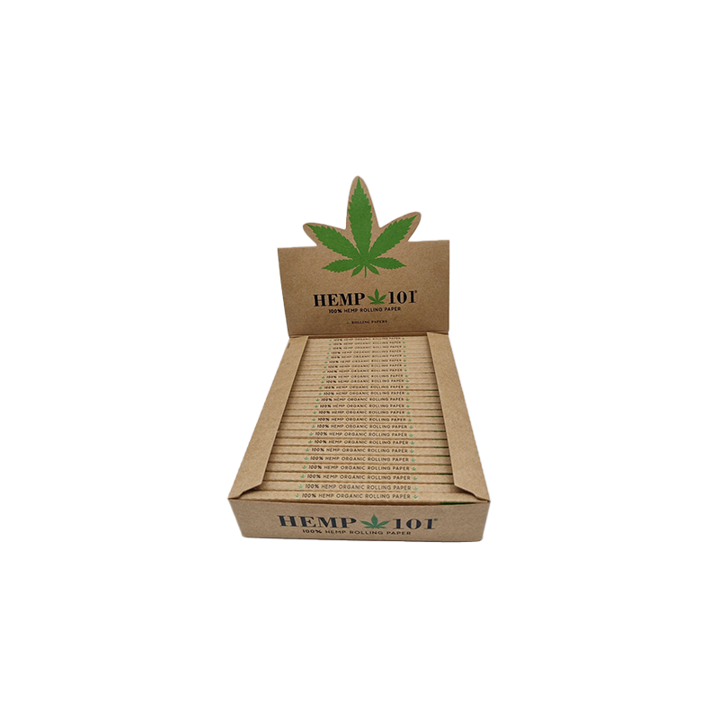 Buy Hemp 101 King Size 100% Hemp Slim Rolling Papers | Express Highs UK