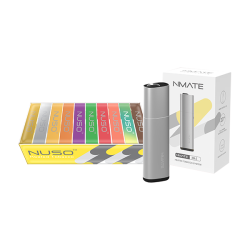 Buy NUSO Heated Tobacco Sticks Starter Kit Pack - 4x tobacco, 6x fruity Packs & Nmate Device | Express Highs UK