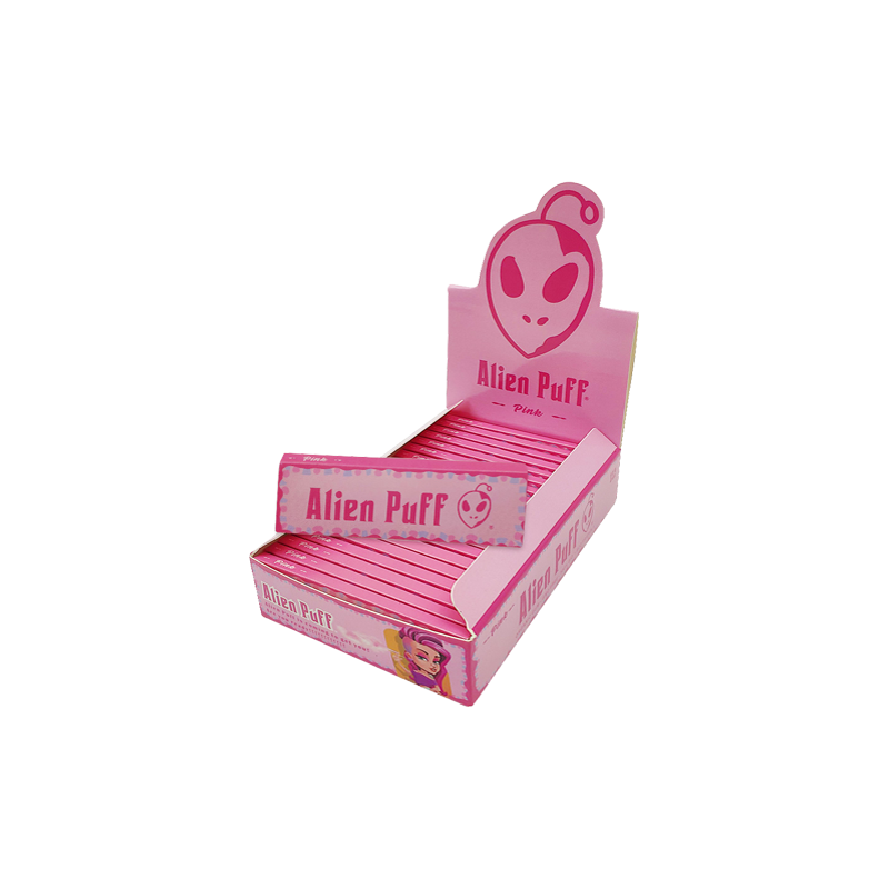 Buy 50 Alien Puff 1 1-4 Size Pink Rolling Papers ( HP2102AP ) | Express Highs UK