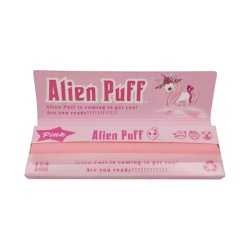 Buy 50 Alien Puff 1 1-4 Size Pink Rolling Papers ( HP2102AP ) | Express Highs UK