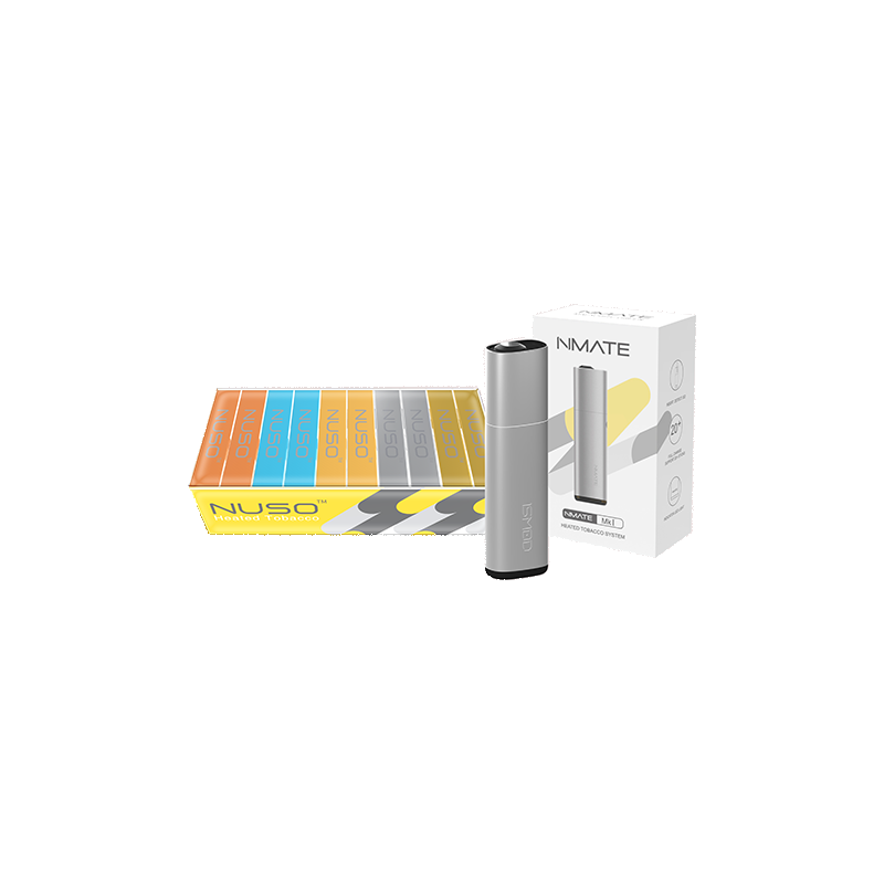 Buy NUSO Heated Tobacco Sticks Multi Pack - 10 Boxes (Free Nmate Pear White Device) | Express Highs UK