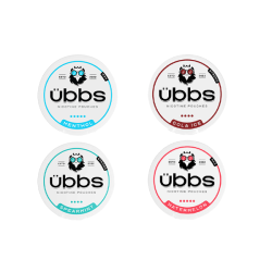 Buy 11mg & 14mg Ubbs Strong & Max Nicotine Pouches Bundle 40 Cans (40 Cans For The Price 30 Cans) | Express Highs UK