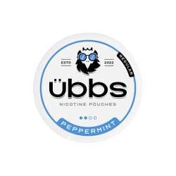 Buy 6mg Übbs Peppermint Regular Strength Nicotine Pouches - 20 Pouches | Express Highs UK