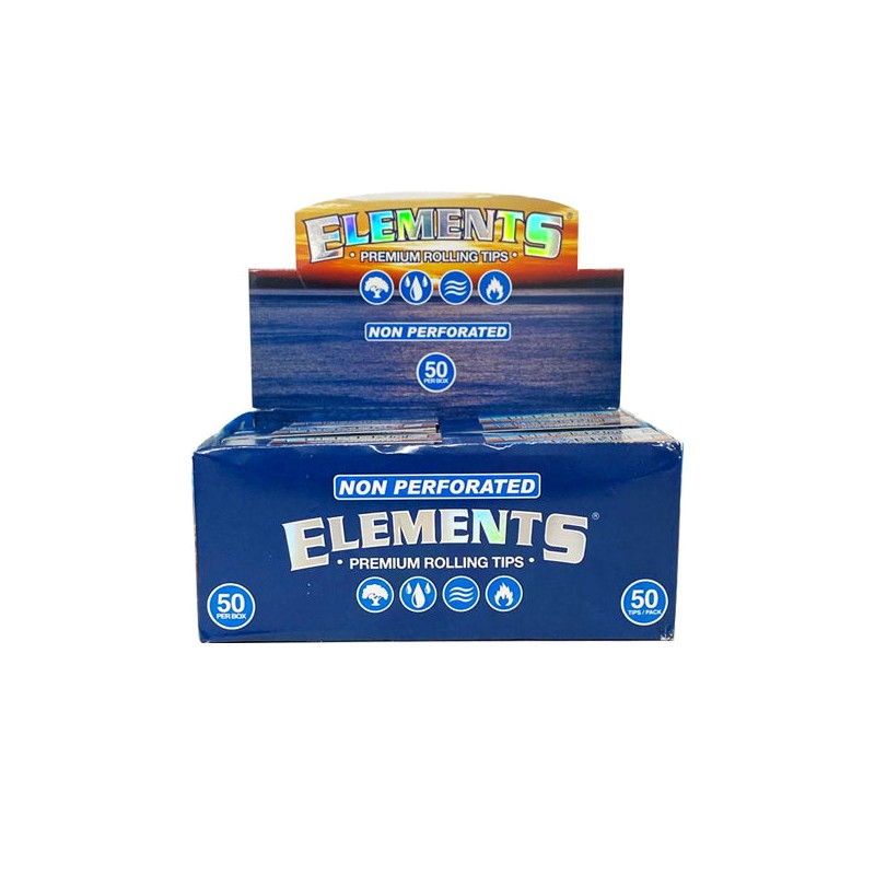 Buy 50 Elements Premium Rolling Tips - Non-Perforated | Express Highs UK