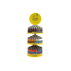 Buy Clipper CP11RH 3 Tier Display Carousel - 144 + 20 Mixed Design Lighters - CL3H118UKH | Express Highs UK