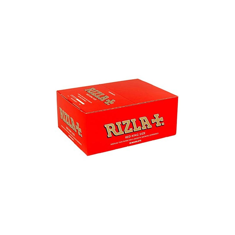 Buy 50 Red King Size Rizla Rolling Papers | Express Highs UK