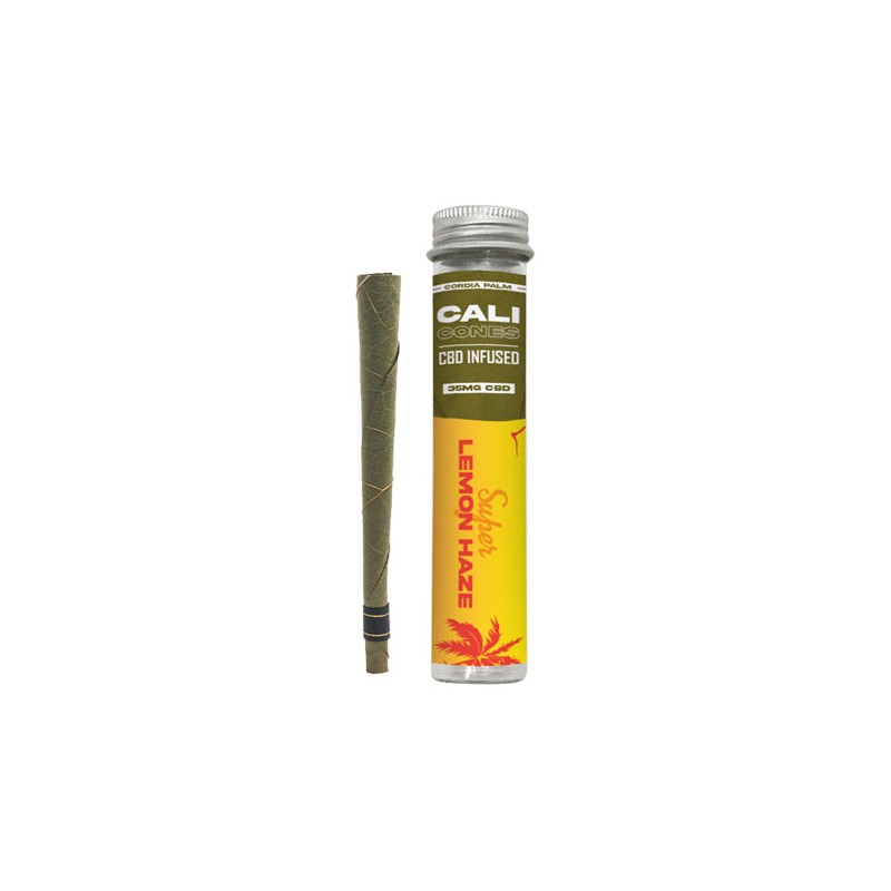 Buy CALI CONES Cordia 30mg Full Spectrum CBD Infused Palm Cone - Super Lemon Haze | Express Highs UK